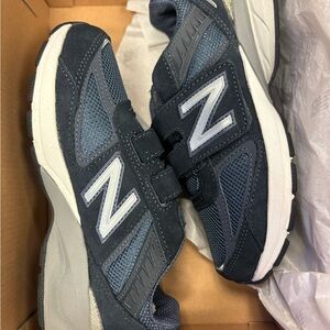New Balance Charcoal and Black Sneakers